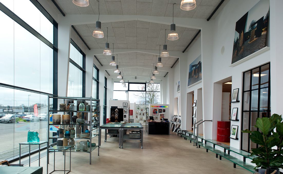 Glas Showroom Gjerulff